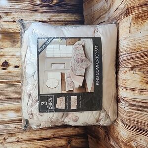 Sunham Colesville Floral 3 Piece Bedding Set